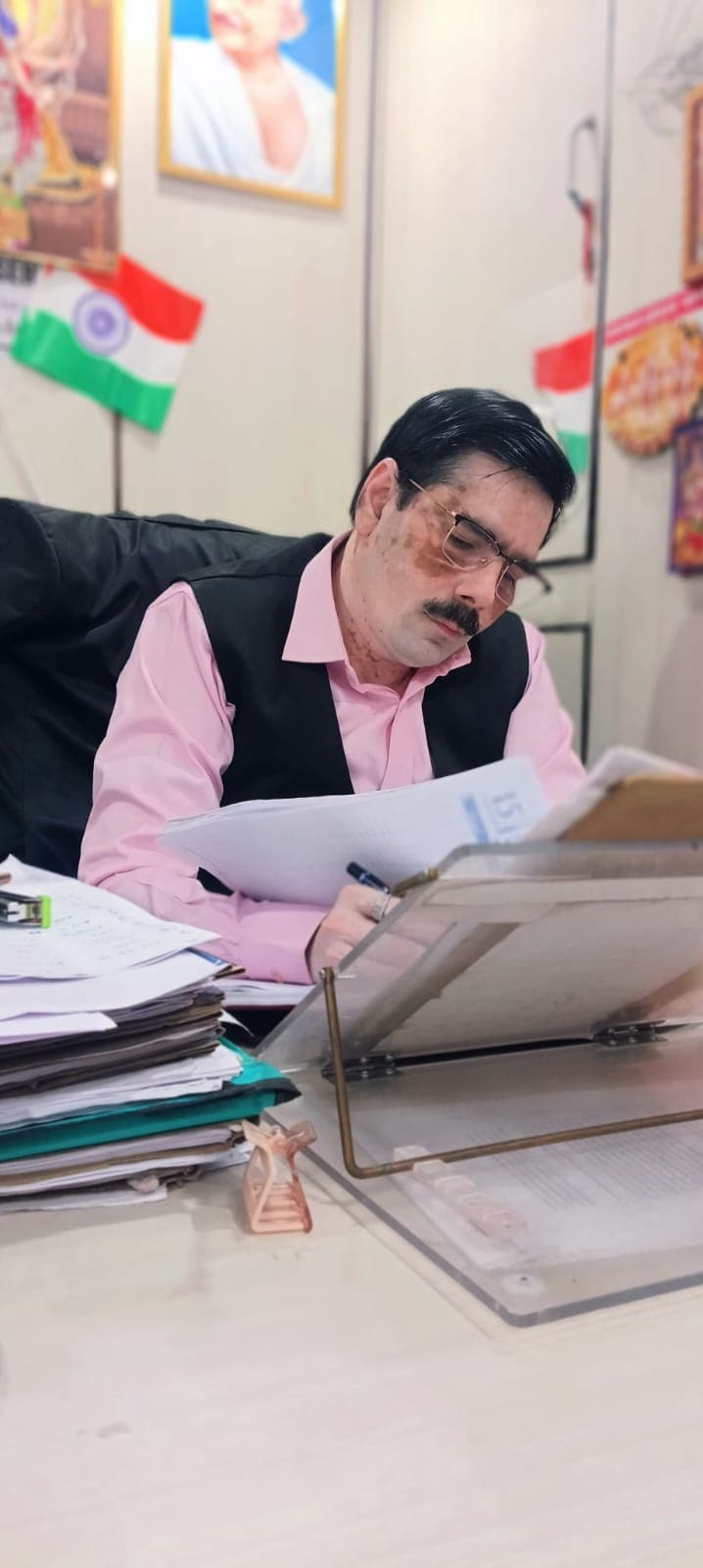 Arbind Kumar Srivastava Reviewing Legal Case Documents & Precedents